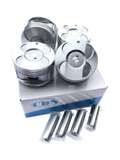 Поршень 4шт комплект + пальцы STD 1.5L CK MK E020100106 - CDN CDN4087