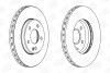 Гальмівний диск передній MERCEDES-BENZ A-CLASS, B-CLASS - (1694210212, 1694211112, A1694210212) CHAMPION 562314CH (фото 1)