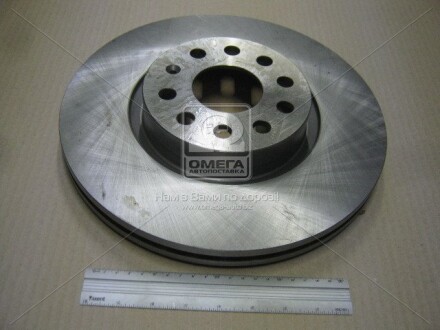 Диск тормозной передний (кратно 2) VW CADDY III MPV (2KB, 2KJ, 2CB, 2CJ) 04-15 - CHAMPION 562387CH