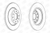 Диск гальмівний задній (кратно 2) Audi A6 C6 (4F2) (04-11), A6 C6 Avant (4F5) (04-11) - (4F0615601E) CHAMPION 562438CH (фото 1)