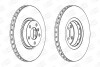 Диск гальмівний передній Bmw X5 (E70) (06-13), X5 (F15, F85) (13-18), X6 (E71, E72) (07-14) (562520CH-1) - (34116868938, 34116771986, 34116793244) CHAMPION 562520CH1 (фото 1)