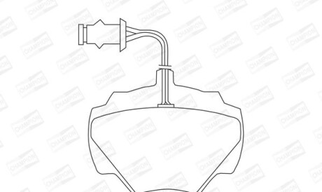 Landrover колодки тормозные задние discovery,range rover i,ii 86- - (gbp271, gbp266, rtc3164) CHAMPION 571440CH