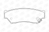 SUZUKI гальмівні колодки перед. Grand Vitara,Jimny 88-03 - (5520056831, 5520056870, 5520065D21000) CHAMPION 572247CH (фото 1)