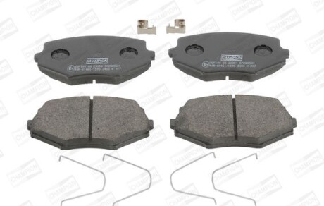 Фото 2 - Гальмівні колодки CHAMPION 572385CH