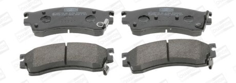 Фото 2 - Гальмівні колодки CHAMPION 572434CH