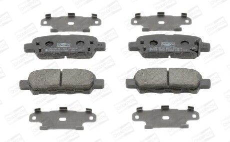 Фото 2 - Тормозные колодки CHAMPION 572501CH