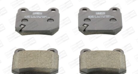 Фото 2 - Гальмівні колодки CHAMPION 572558CH