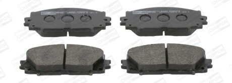 Фото 2 - Гальмівні колодки CHAMPION 572578CH