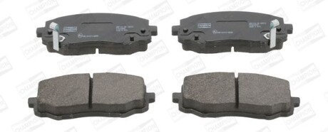 Фото 2 - Тормозные колодки CHAMPION 572609CH