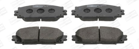 Фото 2 - Гальмівні колодки CHAMPION 572631CH