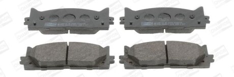 Фото 2 - Тормозные колодки CHAMPION 572651CH