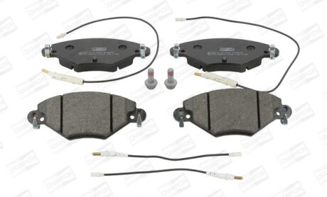 Фото 2 - Гальмівні колодки CHAMPION 573027CH