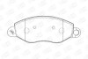 Комплект гальмівних накладок, дискове гальмо - (1135167, 1144288, 1318147) CHAMPION 573110CH (фото 1)