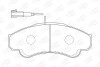 Гальмівні колодки пер. Jumper/Ducato/Boxer 02- (1.8t) - ((425244, 425245, 425459, 0006000629138, 71752978)) CHAMPION 573114CH (фото 1)