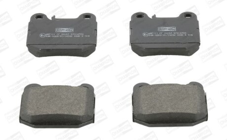 Фото 2 - Гальмівні колодки CHAMPION 573147CH
