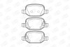 FIAT гальмівні колодки задн.500L 12- - ((77366456, 77366457, 77366994, 77367515)) CHAMPION 573445CH (фото 1)