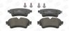 Колодки тормозные дисковые задние Audi A4 (B9), A6 (C8), Q5 (16-)/ VW Touareg (1 - (4N0698451, 8W0698451F, 8W0698451G) CHAMPION 573628CH (фото 2)