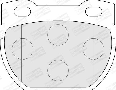 Фото 2 - Гальмівні колодки CHAMPION 573644CH