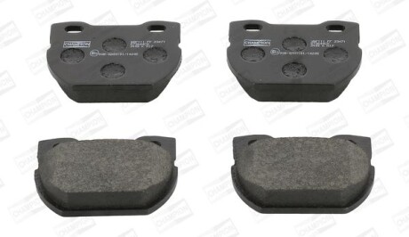 Комплект гальмівних накладок, дискове гальмо - (sfp000130, sfp000250) CHAMPION 573644CH