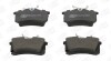 Колодки тормозные дисковые задние AUDI A2 (8Z0) 00-05|SEAT TOLEDO III (5P2) 04-09|VW GOLF V (1K1) 03-10 - (440605839R, 8671016188, 1K0698451A) CHAMPION 573682CH (фото 2)