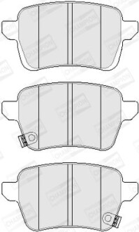 Колодки гальмівні дискові - CHAMPION 573689CH