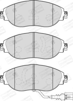 Гальмівні колодки передні Audi A3, Q3 / VW Arteon, Golf, Passat, Tiguan, Sharan / Seat / Skoda - CHAMPION 573838CH