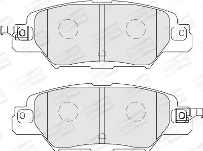Колодки тормозные дисковые задние Mazda CX-5 (14-) - CHAMPION 573858CH