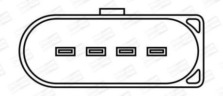 VW Катушка зажигания 1,8 T 99- Sharan,Golf,New Beetle,AUDI A6/A8 SEATSKODA (на одну свечу) - CHAMPION BAEA009E (фото 1)