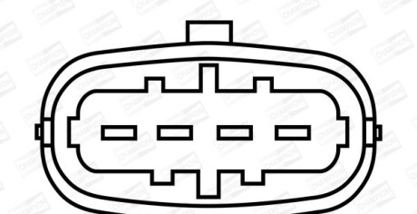Катушка зажигания Volvo, Ford - (307134170, 1371601, 6M5G12029AA) CHAMPION BAEA055E