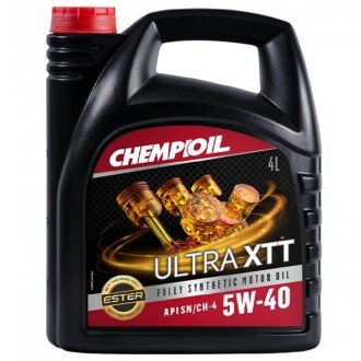 Моторна олива Ultra XTT 5W-40, 4 л - CHEMPIOIL CH97014 (фото 1)