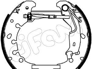 Комплект тормозных колодок - CIFAM 151-222