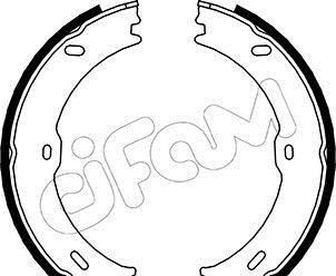 Комплект тормозных колодок, стояночная тормозная система - CIFAM 153-246