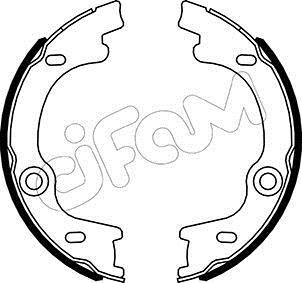 Комплект тормозных колодок - CIFAM 153-505