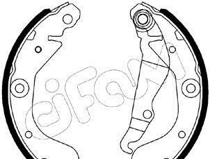 Комлект тормозных накладок - CIFAM 153-553