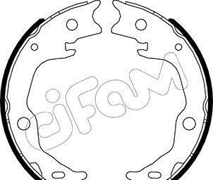 Комлект тормозных накладок - CIFAM 153-645