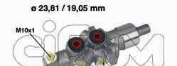 Главный тормозной цилиндр - CIFAM 202-177
