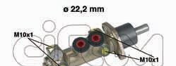 Главный тормозной цилиндр - CIFAM 202-208