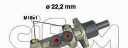 Главный тормозной цилиндр - CIFAM 202-227