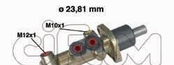 Главный тормозной цилиндр - CIFAM 202-386