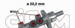 Главный тормозной цилиндр - CIFAM 202-403