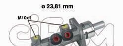 Главный тормозной цилиндр - CIFAM 202-412