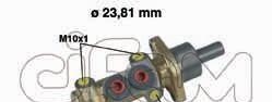 Главный тормозной цилиндр - CIFAM 202-418