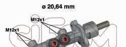 Главный тормозной цилиндр - CIFAM 202-493