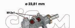 Главный тормозной цилиндр - CIFAM 202-640