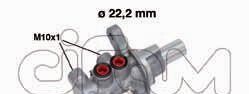 Главный тормозной цилиндр - CIFAM 202-675