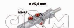 Главный тормозной цилиндр - CIFAM 202-752
