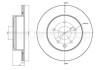 Гальмівний диск зад. Qashqai/X-Trail/Leaf/Koleos 01- (292x16) - (432068H700, 432068H701, 432068H305) CIFAM 800-797C (фото 1)