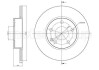 Тормозной диск - (1694210012, A1694210012) CIFAM 800-830C (фото 1)