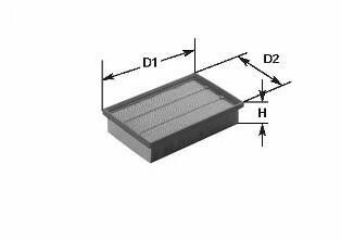 Повітряний фільтр - CLEAN FILTERS MA3229