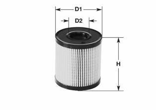 Фільтр масляний A160/170 CDI W168 OM668 - CLEAN FILTERS ML1709